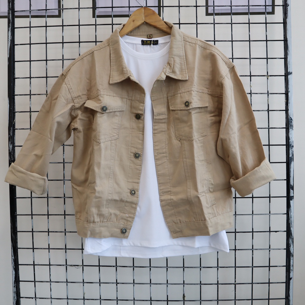 Áo Khoác kaki Jean chống nắng Nam Nữ Kaki Jean Unisex Phong Cách Hàn Cực Chất Siêu Đẹp Hot nhất