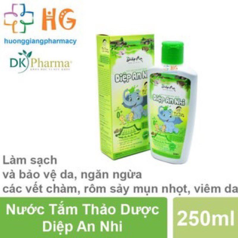 Sữa tắm thảo dược Diệp An Nhi