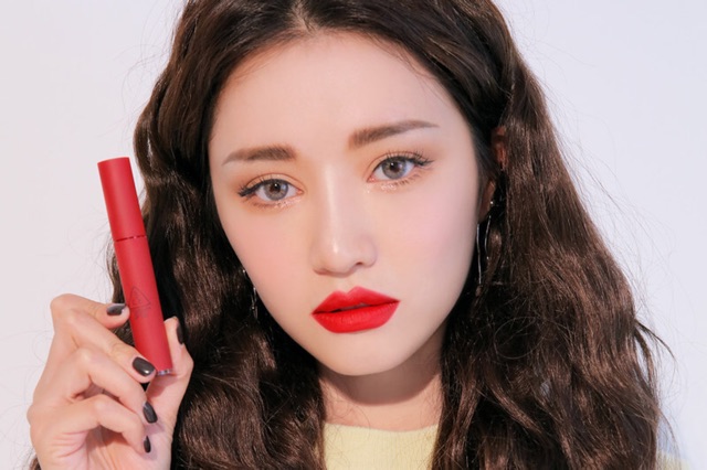 Son kem lì 3CE Velvet Lip Tint Màu BEST EVER Đỏ Thuần