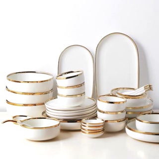 Bộ chén bát sứ 16 món nội địa trung