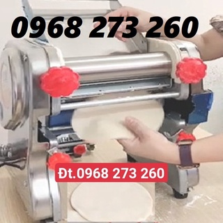 Máy cán bột mì chạy điện ts200 550w inox
