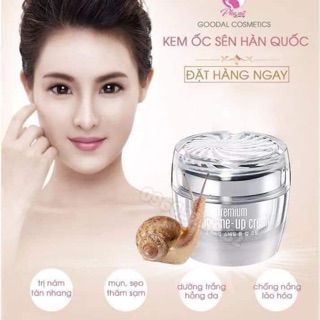 Sét kem ốc sên hàn quốc 3 món