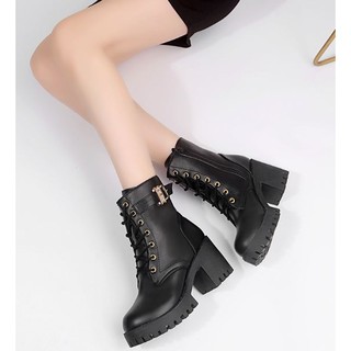 [SALE] Boot da đế thấp