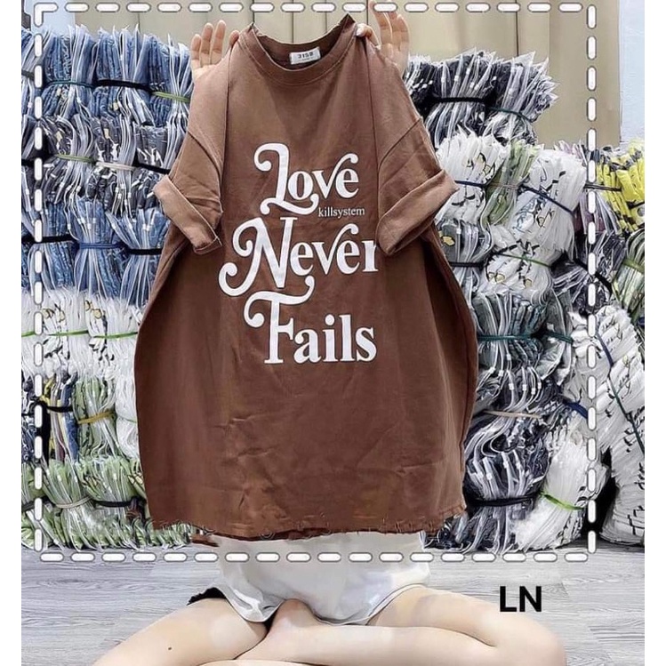 Áo phông LOVE NEVER DA6