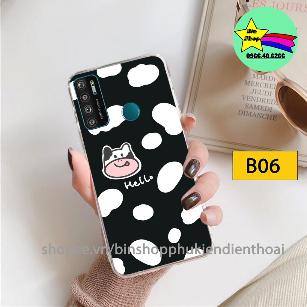 Ôp lưng Vsmart Joy 4 - Live 4 - Star 4 - Star 5 - Ốp lưng điện thoại Vsmart cao cấp, in hình những chú bò sữa đáng yêu