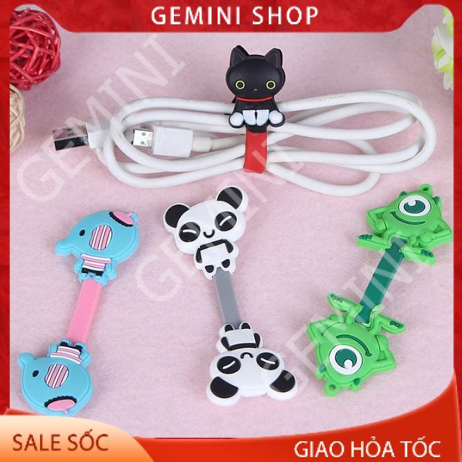 Băng quấn cáp sạc, tai nghe dễ thương ngẫu nhiên hình