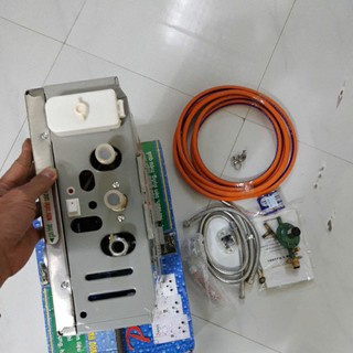Bình nóng lạnh Gas Pansy 10L (Combo)