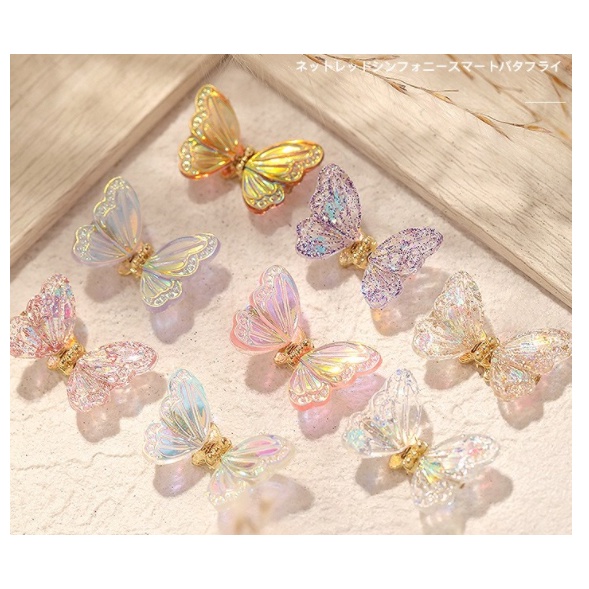 Charm ong  trang trí nail