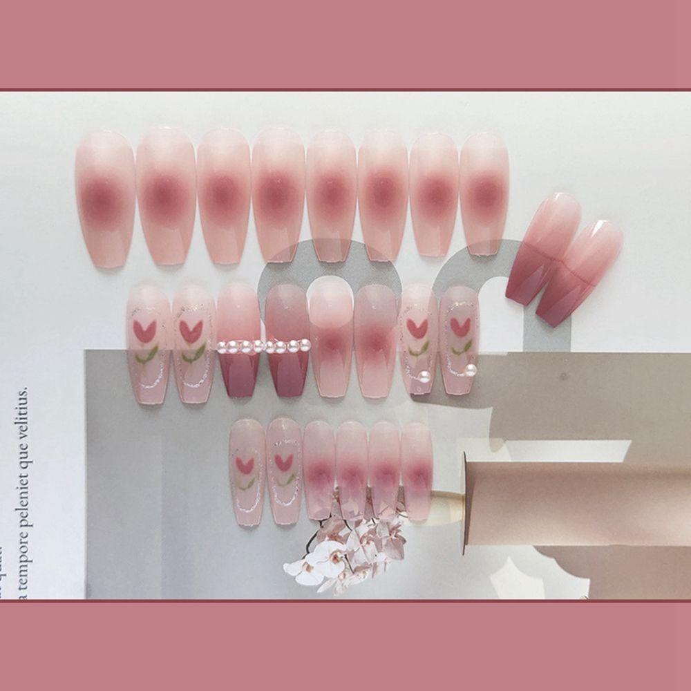 Hộp 24 Móng Tay Giả Có Thể Tháo Rời