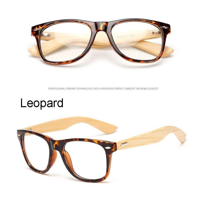 Mắt kính tròn gọng gỗ phong cách cổ điển cho nam và nữ | BigBuy360 - bigbuy360.vn