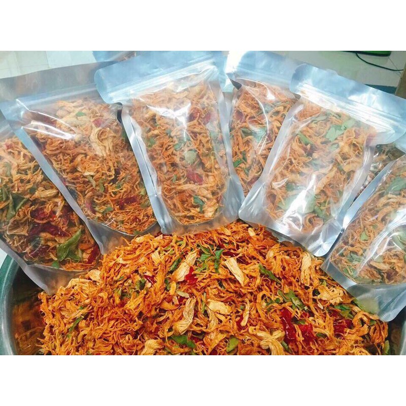  1kg khô gà xé cay lá chanh | BigBuy360 - bigbuy360.vn