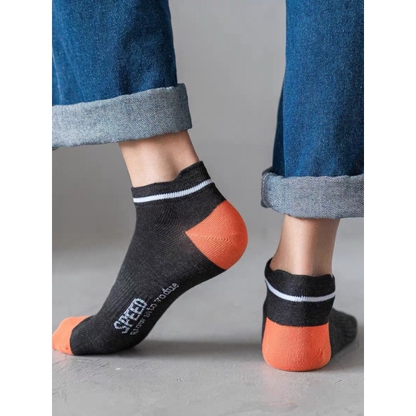 Tất Vớ Nam cổ ngắn nhiều màu SPEED khử khuẩn , thoáng mát chống hơi chân