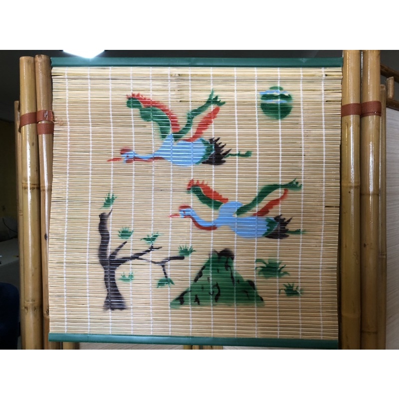 Mành tre trúc che bàn thờ, khóm tre bàn thờ vẽ tranh cực kì Độc Đáo [ 50x50; 60x60;70x70;80x80;90x90]