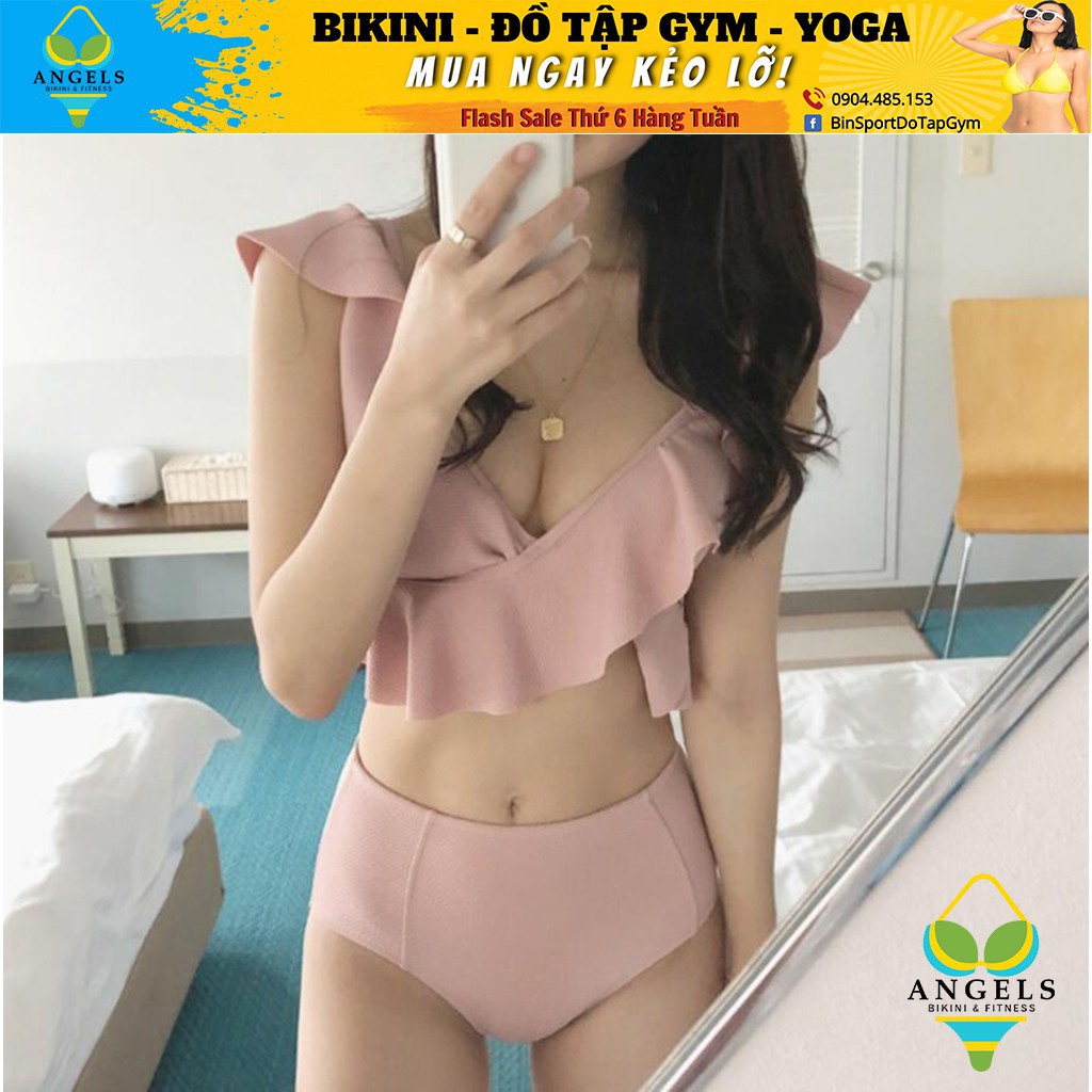 Bikini,Bộ Đồ Bơi Hai Mảnh Bèo Hồng, Hàng Nhập Đủ Size M L XL,BHN013 [ Giá Sỉ ] | WebRaoVat - webraovat.net.vn