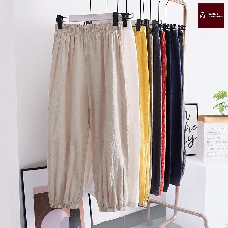 Quần Đũi Bom Gu Cạp Chun Ống Bó Bigsize Đến 60kg