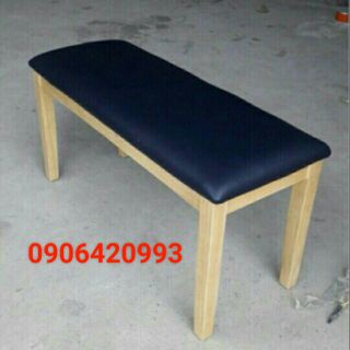 Ghế gỗ băng chờ bọc nệm