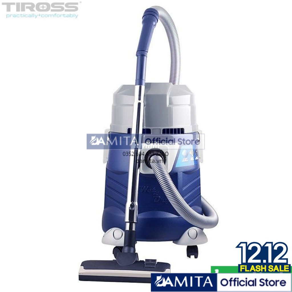 FREESHIP Máy hút bụi công nghiệp Tiross TS9301 - 32 lít - Malaysia