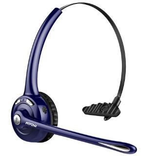 Mpow BH453 Pro Trucker Bluetooth 5.0 Headset w/ Microphone Wireless Over Ear Headphone