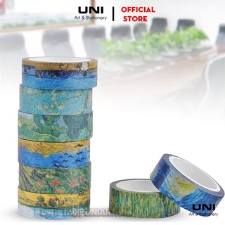 Washi tape Van Gogh băng dính trang trí 15x7cm