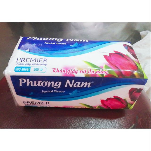 Khăn Giấy Rút Phương Nam 300 Tờ 2 Lớp