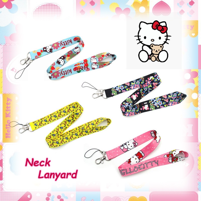 Dây Đeo Điện Thoại In Hình Hello Kitty
