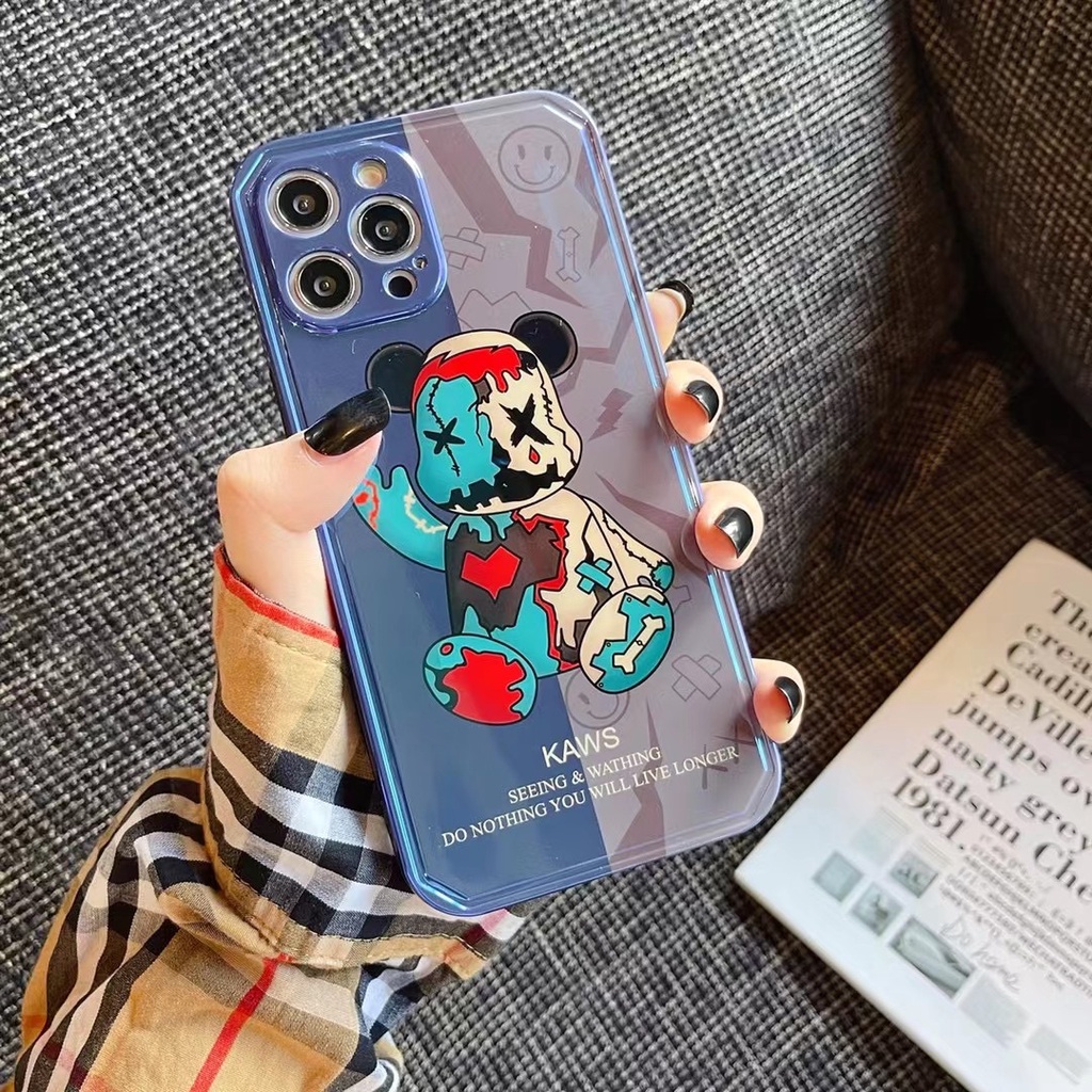 Ốp Điện Thoại In Hình Kaws Cho Iphone 6 7 8 Plus Xs Max Xr 11 12 Pro Max / Huawei P40