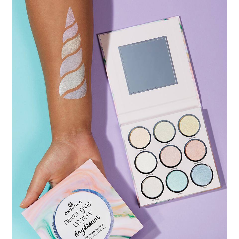 BẢNG PHẤN MẮT ESSENCE PASTEL 9 Ô MÀU NEVER GIVE UP YOUR DAYCREAM EYESHADOW PALETTE NHẬP KHẨU CHÍNH HÃNG - 4249