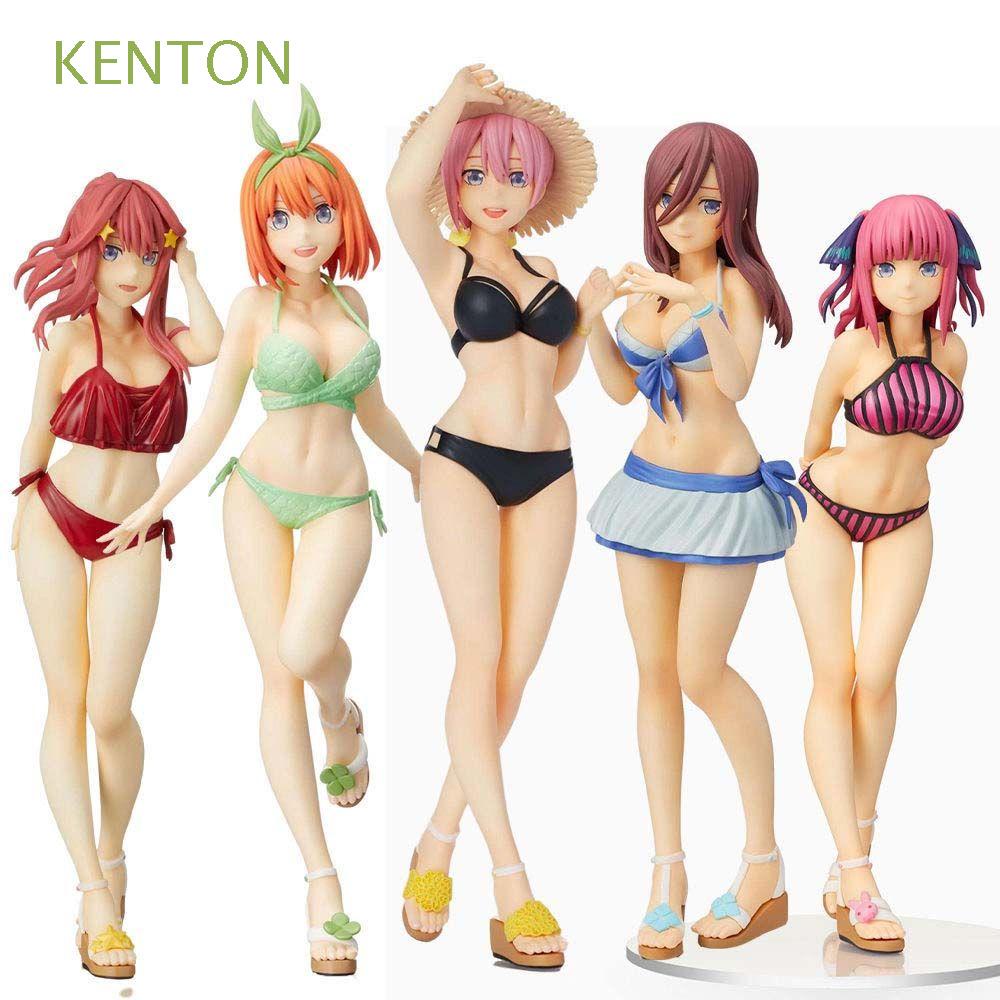 Mô hình nhân vật Nakano Miku 20cm bằng PVC độc đáo trang trí bàn làm việc