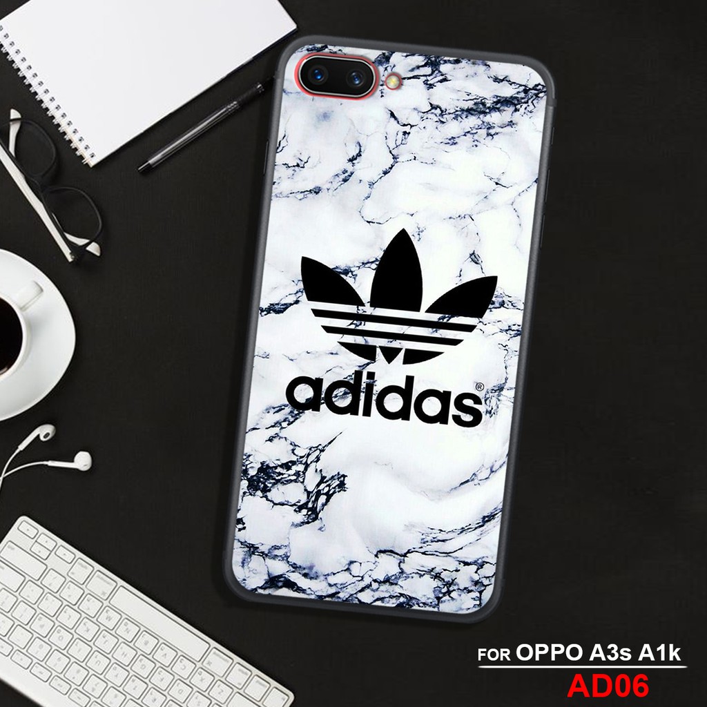 ỐP LƯNG OPPO A3S-OPPO A1K-REDMI C1 -REDMI C2 IN LOGO ADDIDAS PHÁ CÁCH CỰC CHẤT GIÁ RẺ