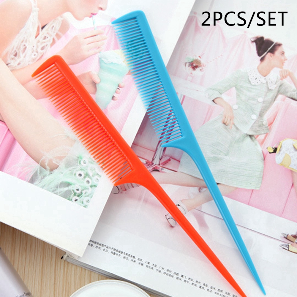 Bộ 2 chiếc lược chải tóc chống tĩnh điện màu ngẫu nhiên đa dụng