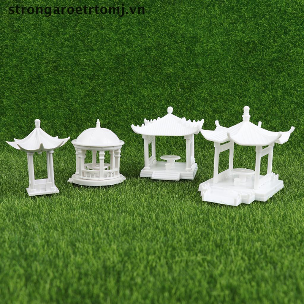 Mô Hình Ngôi Nhà Búp Bê Mini Màu Trắng Dùng Trang Trí Nhà Cửa | BigBuy360 - bigbuy360.vn