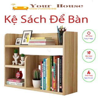 Kệ Hồ Sơ, Kệ Sách Đa Năng Để Bàn Gỗ MDF - YOUR HOUSE
