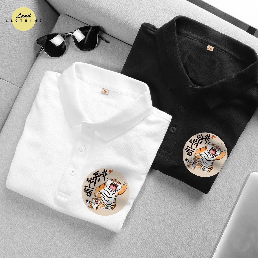 ÁO POLO HÌNH HAI BÉ HỔ CUTE ĐỘC LẠ, CHẤT ĐẸP