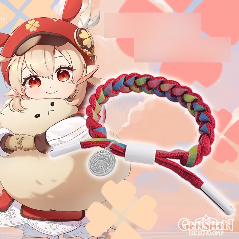 Vòng Đeo Tay Dây Bện Có Thể Điều Chỉnh Được genshin Sugun ayaka zhongli