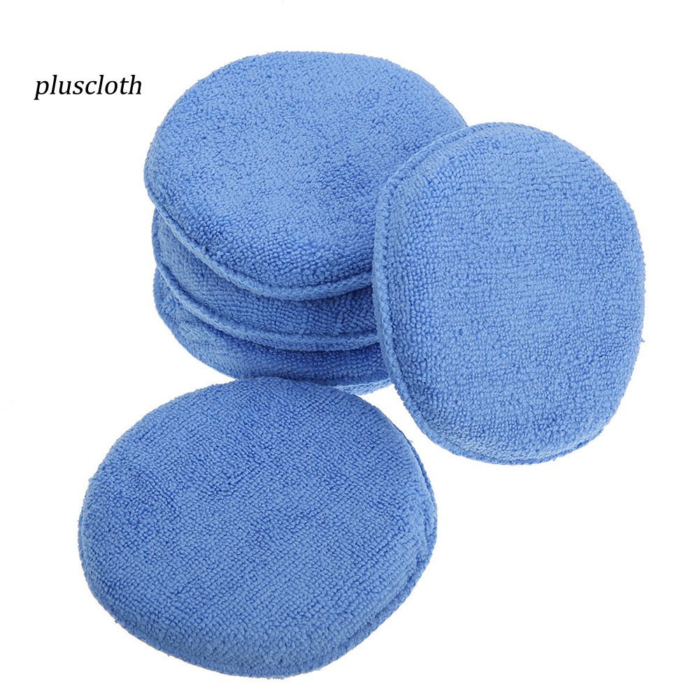 Bộ 5 Miếng Mút Đánh Bóng Xe Hơi Bằng Microfiber Siêu Mềm