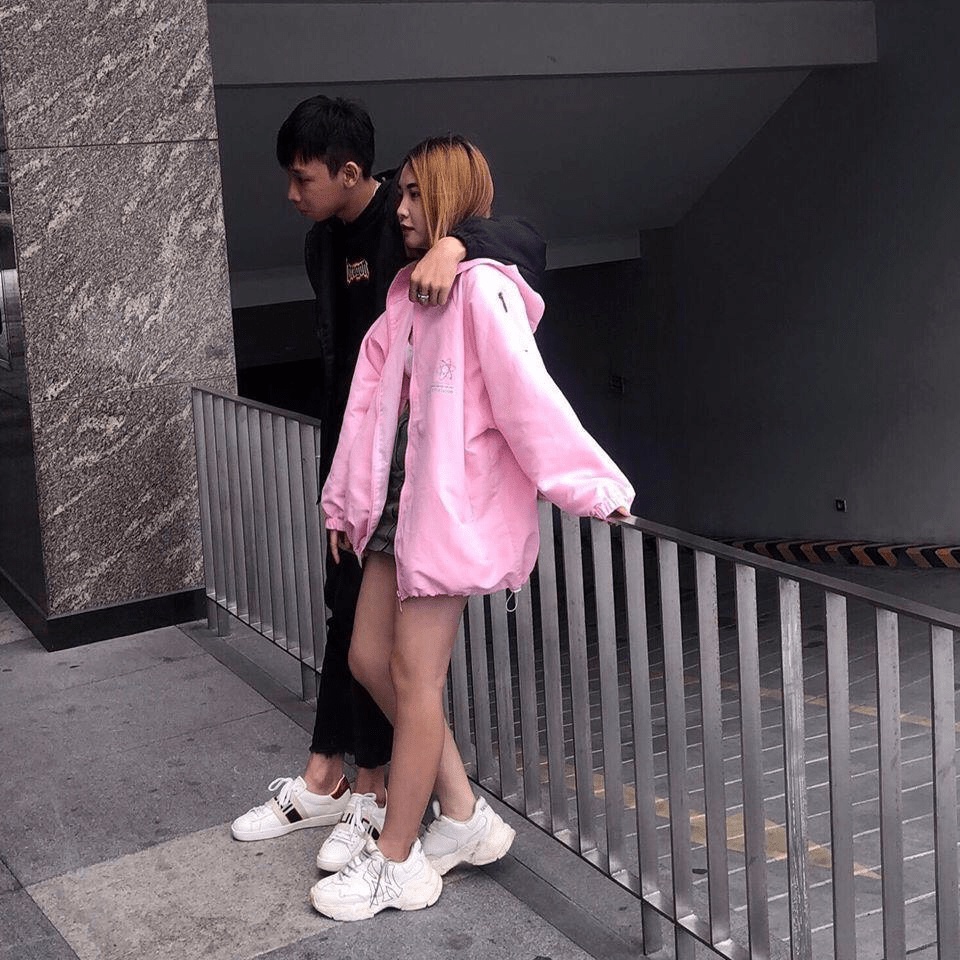ÁO KHOÁC DÙ NHẸ NAM NỮ ĐA NĂNG 2 LỚP CHỐNG NẮNG CHỮ IN hình siêu cute TP[NewUnisex]