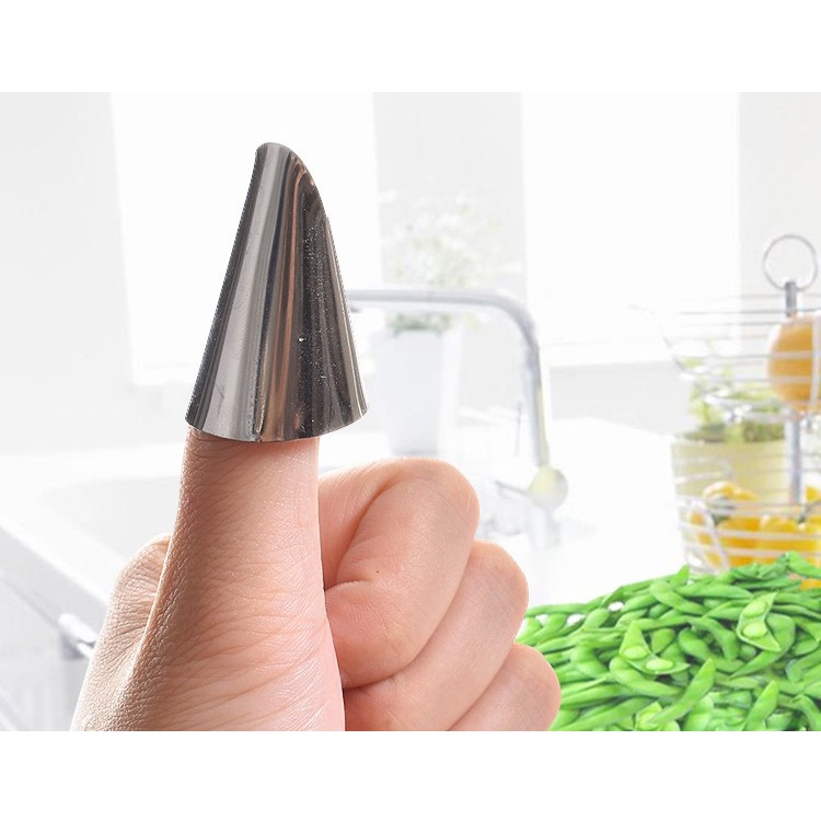 Dụng cụ bóc vỏ tỏi, tách các loại hạt, củ, quả bằng thép không gỉ
