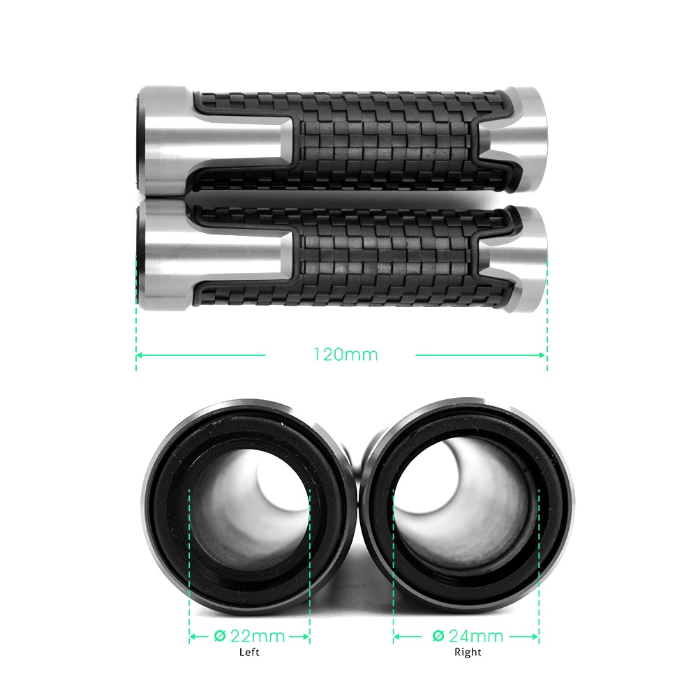 Vỏ Bọc Tay Lái Xe Máy Yamaha Aerox155 NVX 155 2014-2020 Bằng Cao Su PVC