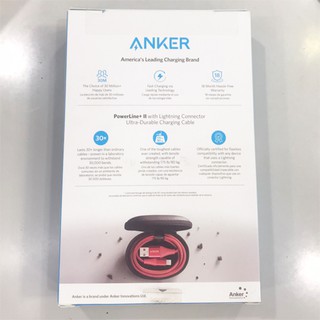 Cáp Sạc Anker Lightning PowerLine+ II