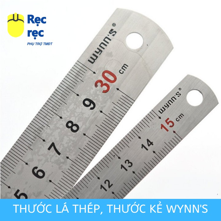 Thước lá thép không gỉ Wynn's - không gỉ