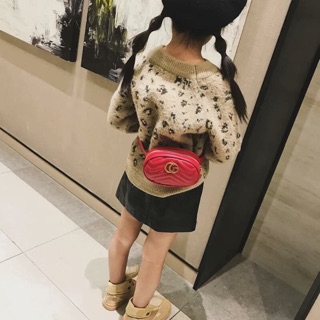 Túi đeo bụng gucci , cherry