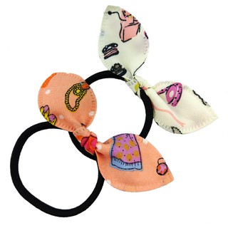 Set 10 dây cột tóc tai Thỏ cho bé