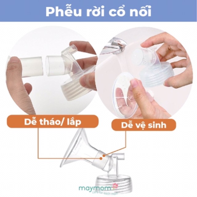 Cổ Nối Phễu Máy Hút Sữa Maymom Cổ Rộng