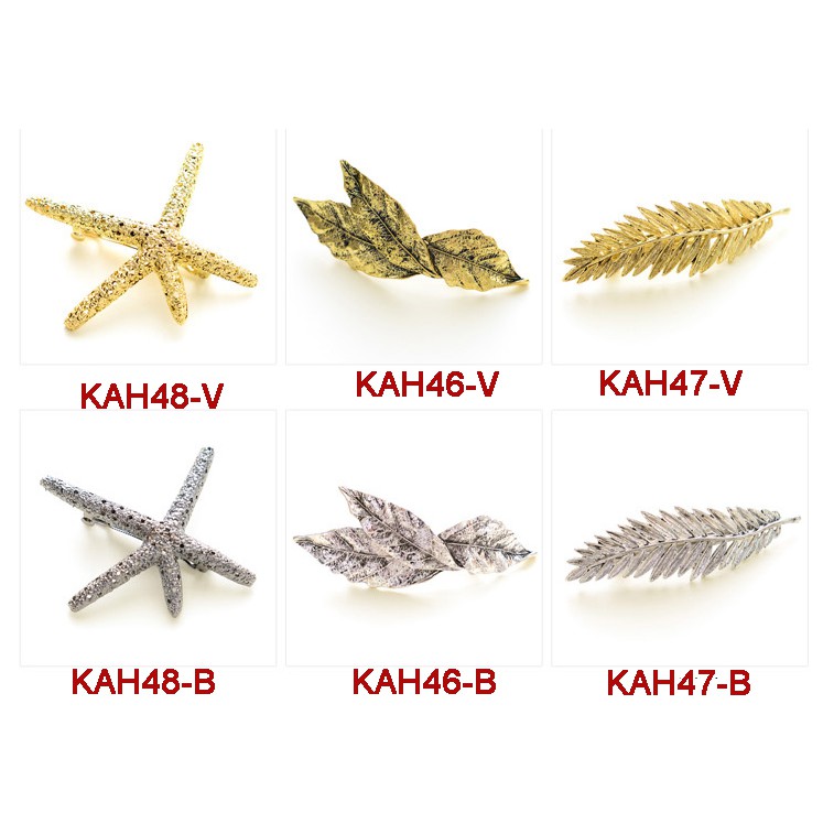 Combo 2 kẹp tóc kim loại (ib chọn mẫu)