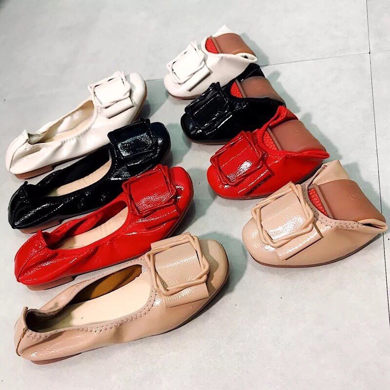 Giày búp bê khoá vuông(phom nhỏ) | BigBuy360 - bigbuy360.vn