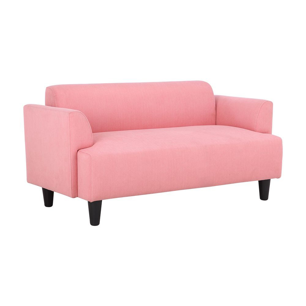 Sofa Vải 2 Chỗ Index Living Mall H-BEAU 144x73x73 cm Màu Hồng