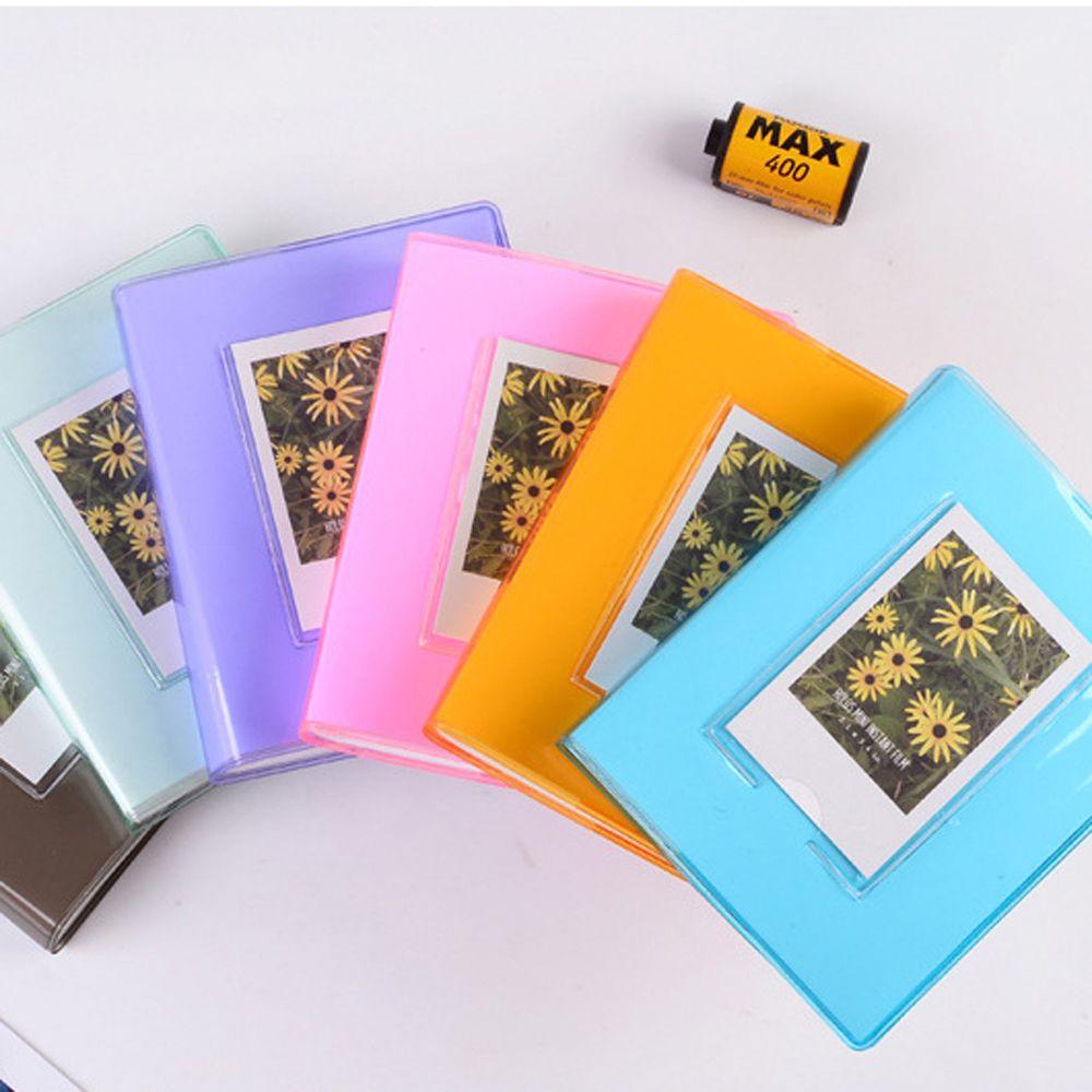 CLEOES Album Đựng Ảnh 64 Tấm Bằng Nhựa Màu Sắc Xinh Xắn