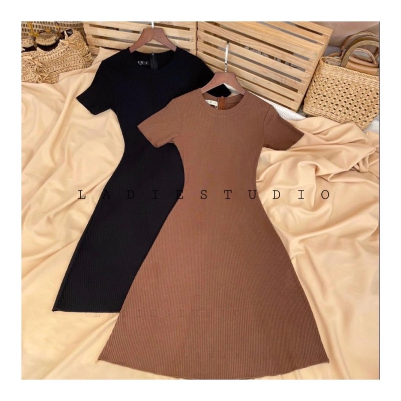 ✨ĐẦM LEN TĂM BASIC TÔN DÁNG ✨