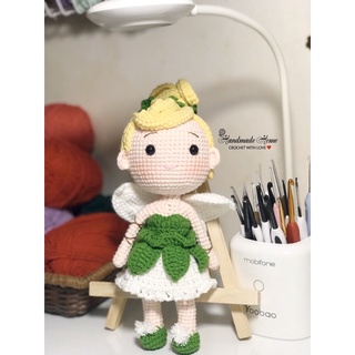 Búp bê Tinkerbell bằng len handmade