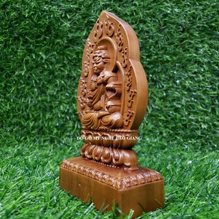 ((GIÁ GỐC )) Tượng Phật  Bất Động Minh Vương bằng gỗ - Tuổi Dậụ-TẶNG 1 VÒNG ĐEO TAY